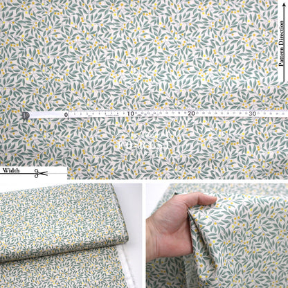 Quilting Liberty - The Craft Garden A fabric - FO:REST Fabric 布恩堂Liberty fabrictana lawnjapanese fabricykk zipper