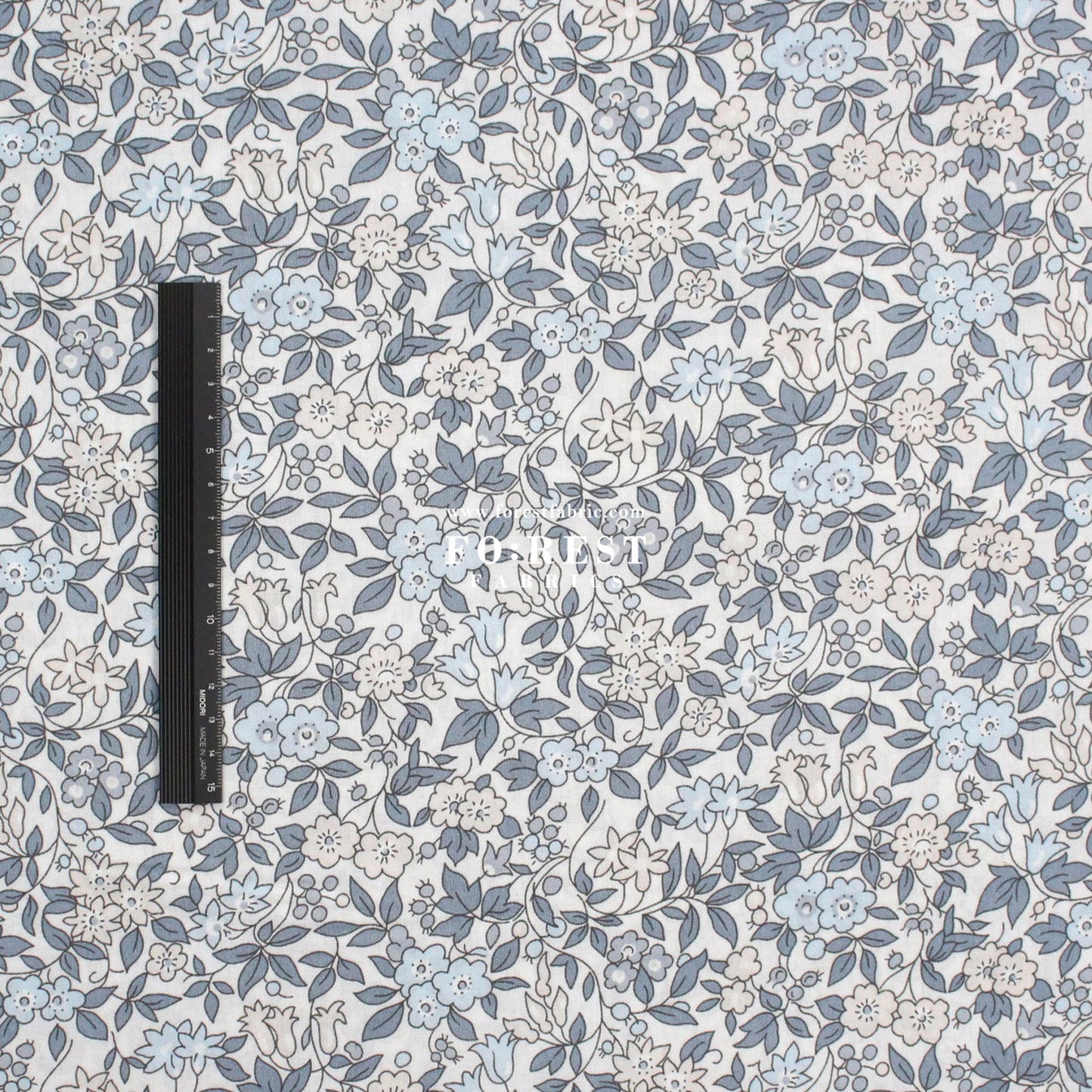Quilting Liberty - Trailing Blossom 275cm Wide Width fabric - FO:REST Fabric 布恩堂Liberty fabrictana lawnjapanese fabricykk zipper