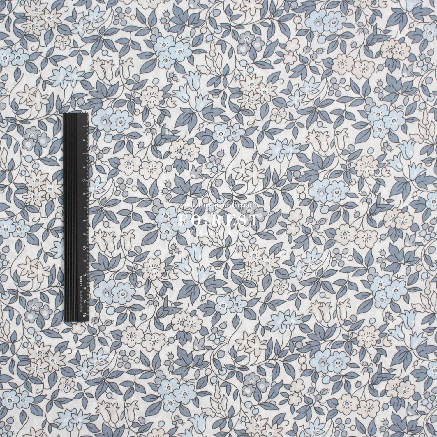 Quilting Liberty - Trailing Blossom 275cm Wide Width fabric - FO:REST Fabric 布恩堂Liberty fabrictana lawnjapanese fabricykk zipper