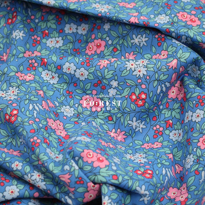 Quilting Liberty - Trailing Blossom 275cm Wide Width fabric - FO:REST Fabric 布恩堂Liberty fabrictana lawnjapanese fabricykk zipper