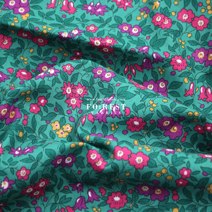 Quilting Liberty - Trailing Blossom 275cm Wide Width fabric - FO:REST Fabric 布恩堂Liberty fabrictana lawnjapanese fabricykk zipper