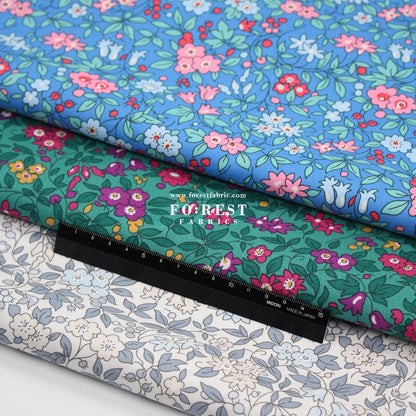 Quilting Liberty - Trailing Blossom 275cm Wide Width fabric - FO:REST Fabric 布恩堂Liberty fabrictana lawnjapanese fabricykk zipper