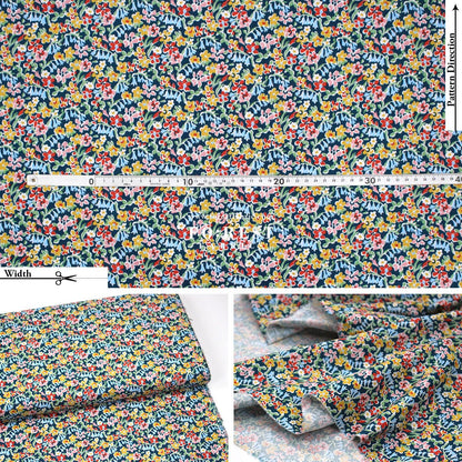 Quilting Liberty - Tudor Celebration 1 fabric - FO:REST Fabric 布恩堂Liberty fabrictana lawnjapanese fabricykk zipper
