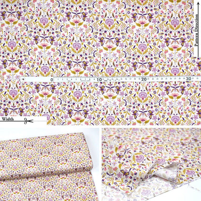 Quilting Liberty - Tudor Celebration 1 fabric - FO:REST Fabric 布恩堂Liberty fabrictana lawnjapanese fabricykk zipper
