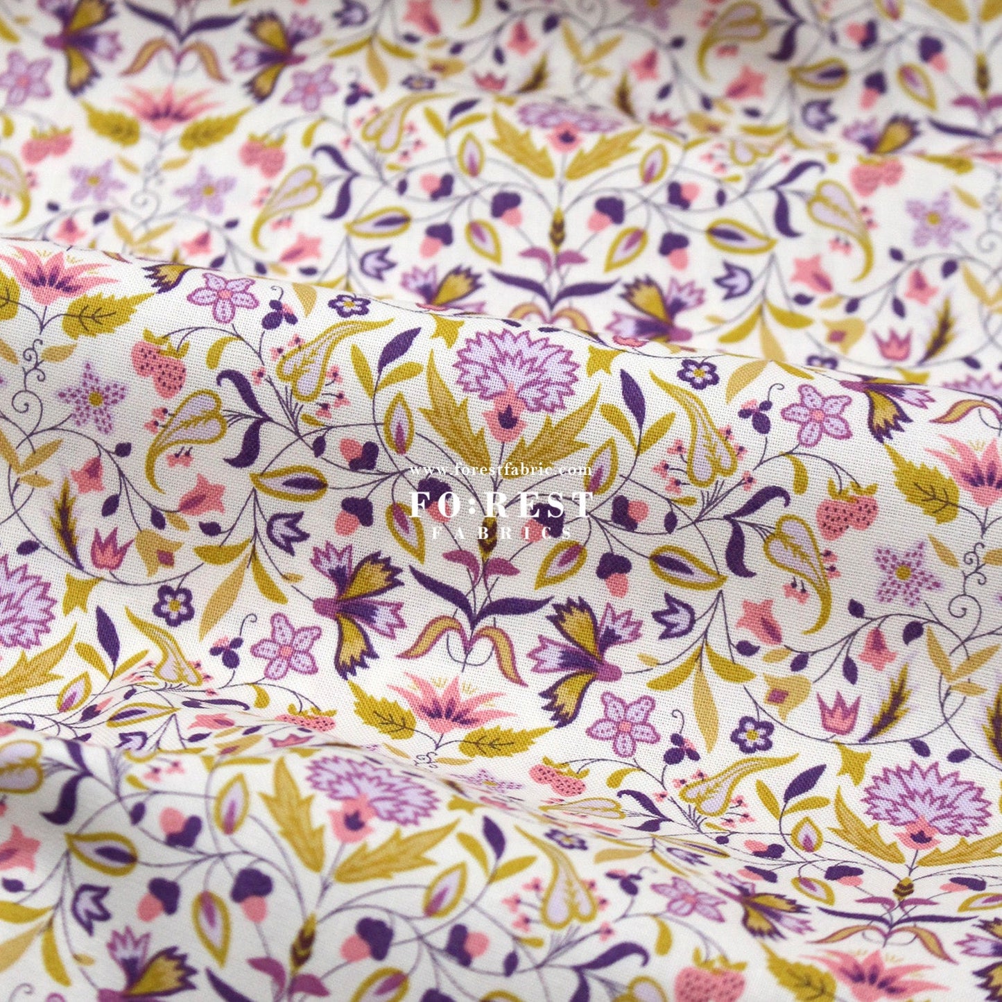 Quilting Liberty - Tudor Celebration 1 fabric - FO:REST Fabric 布恩堂Liberty fabrictana lawnjapanese fabricykk zipper