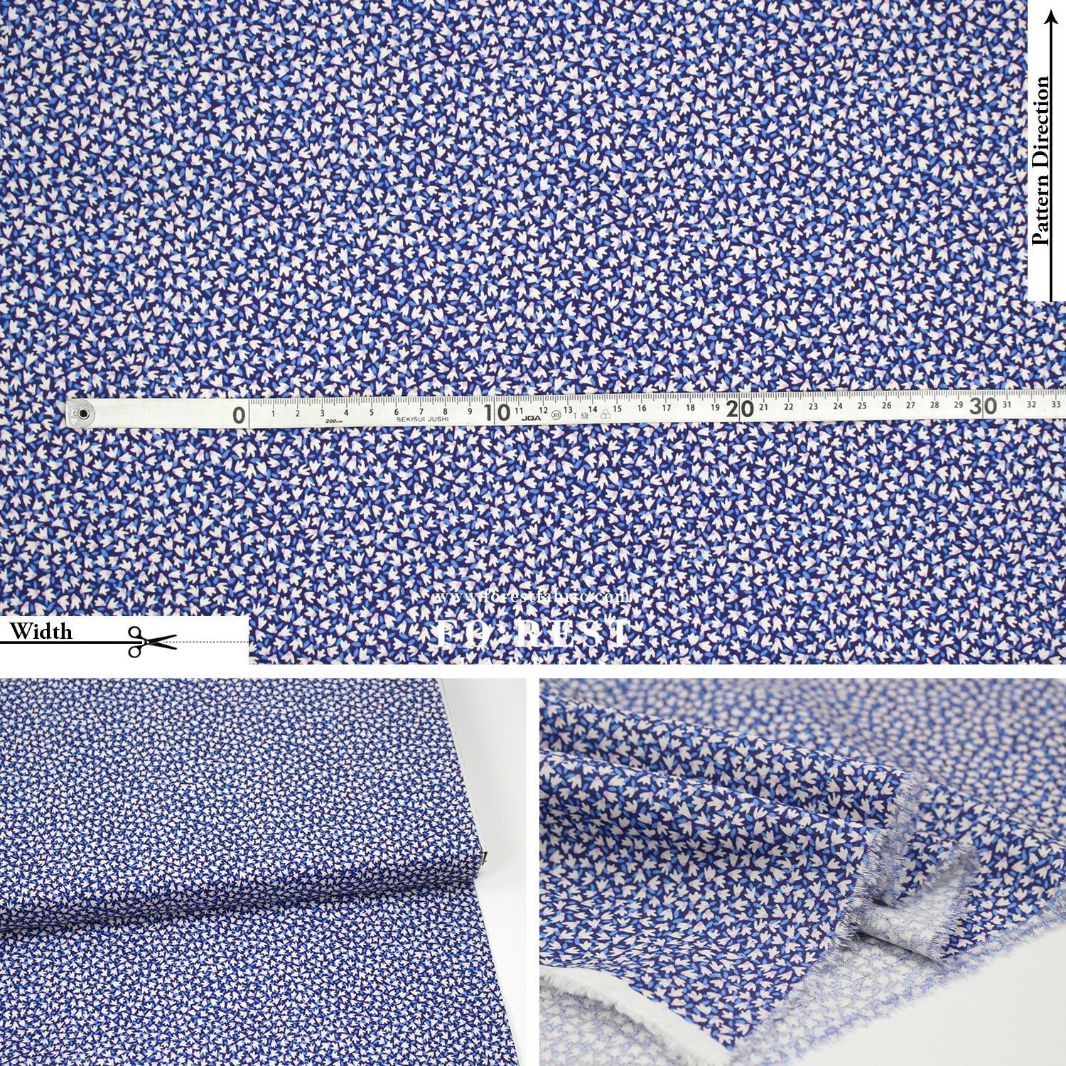 Quilting Liberty - Tudor Celebration 2 fabric - FO:REST Fabric 布恩堂Liberty fabrictana lawnjapanese fabricykk zipper