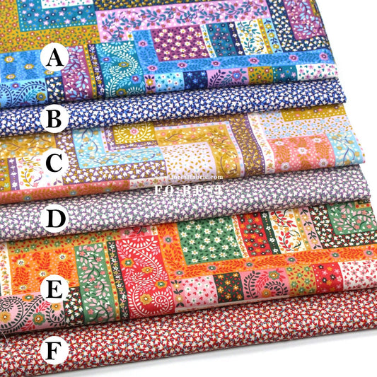 Quilting Liberty - Tudor Celebration 2 fabric - FO:REST Fabric 布恩堂Liberty fabrictana lawnjapanese fabricykk zipper