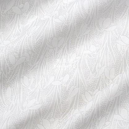 Quilting Liberty - White On Snowdrop Belle Lasenby Cotton