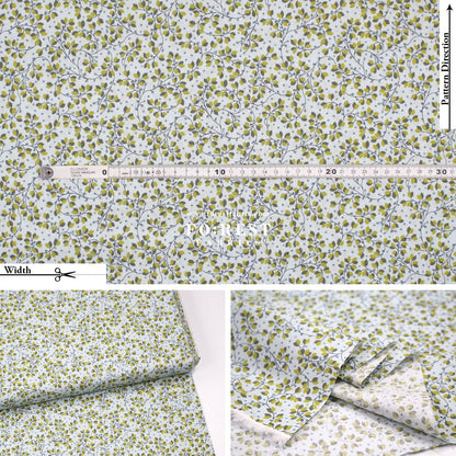 Quilting Liberty - Wild Blueberries A - FO:REST Fabric 布恩堂Liberty fabrictana lawnjapanese fabricykk zipper