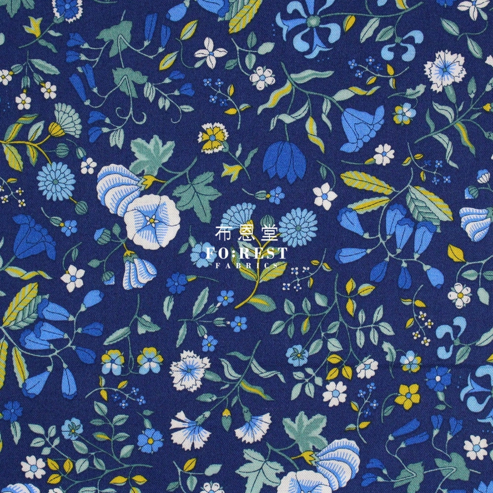 Quilting Liberty - Wildflower Field A Lasenby Cotton