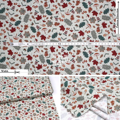 Quilting Liberty - Woodland Forage C Lasenby Cotton