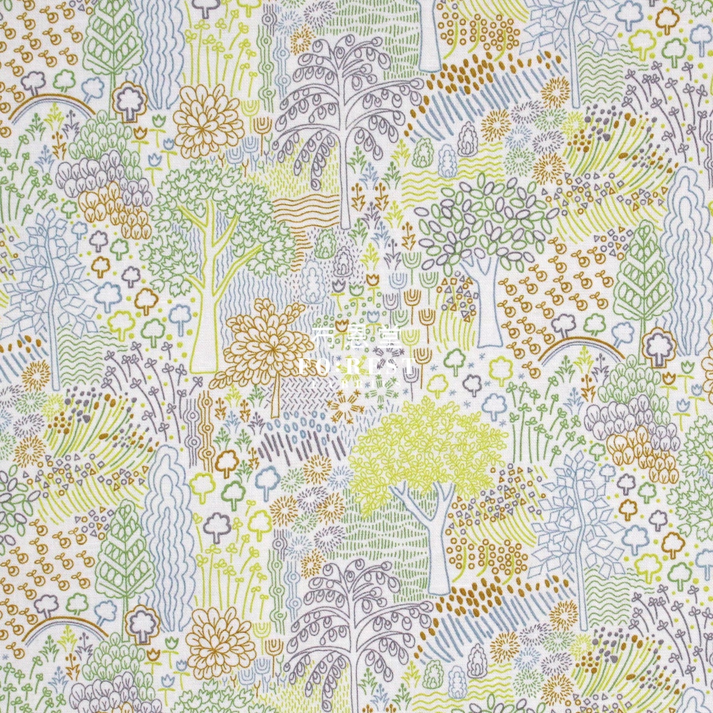 Quilting Liberty - Woodland Melody A Lasenby Cotton