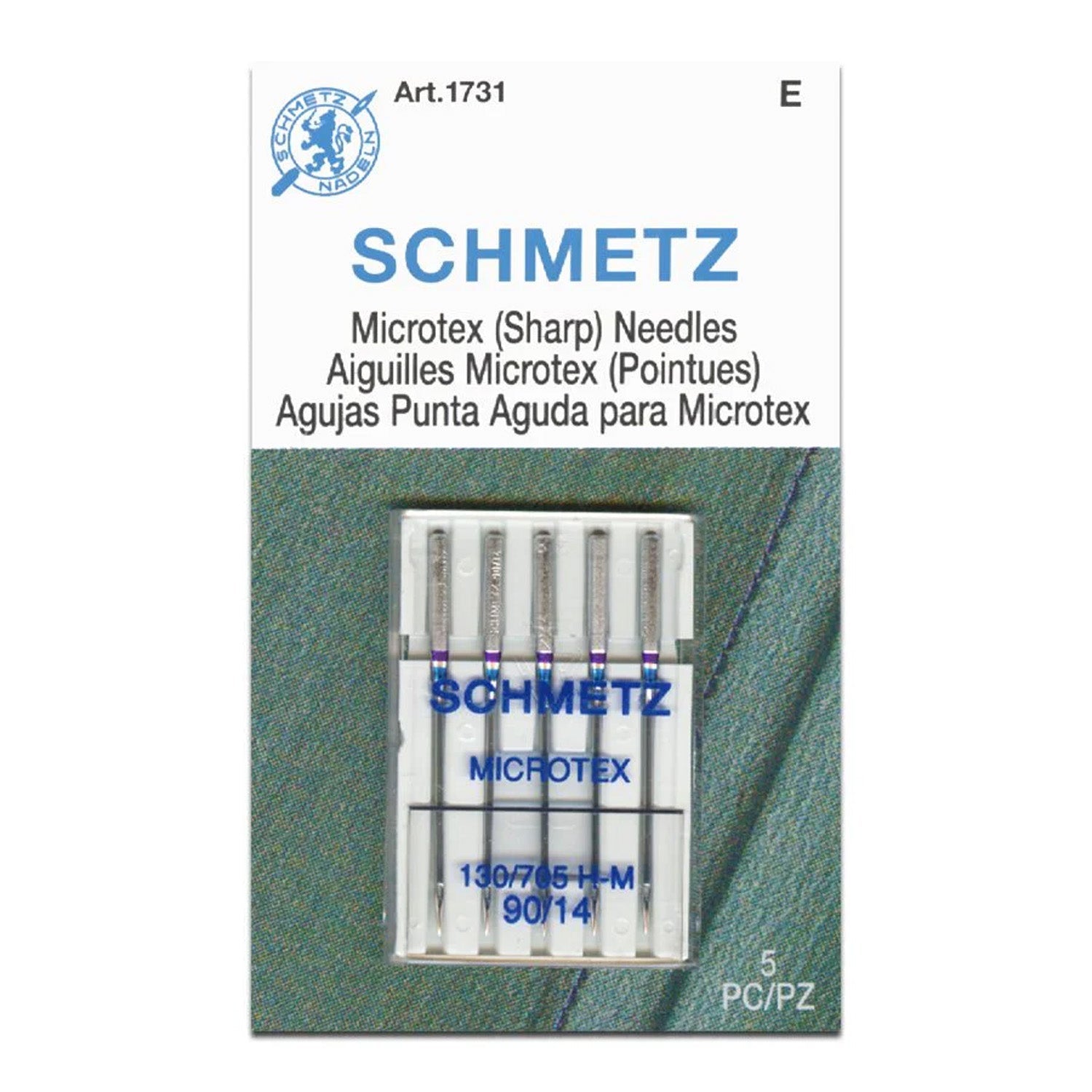 Schmetz Microtex (Sharp) Needles 鋒利家用車針 - FO:REST Fabric 布恩堂Liberty fabrictana lawnjapanese fabricykk zipper
