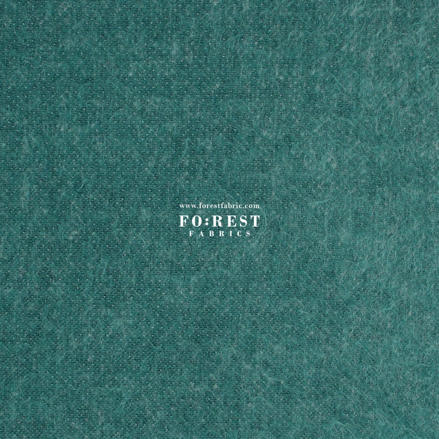 Seawool - Melton Teal - FO:REST Fabric 布恩堂Liberty fabrictana lawnjapanese fabricykk zipper