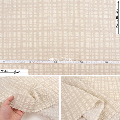 Seersucker cotton - Checkered fabric - FO:REST Fabric 布恩堂Liberty fabrictana lawnjapanese fabricykk zipper