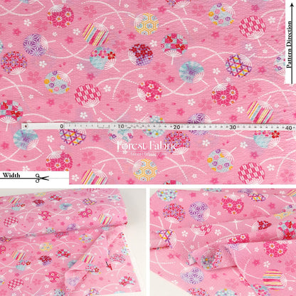Seersucker cotton - Japanese Washi Style fabric 泡泡棉 - FO:REST Fabric 布恩堂Liberty fabrictana lawnjapanese fabricykk zipper