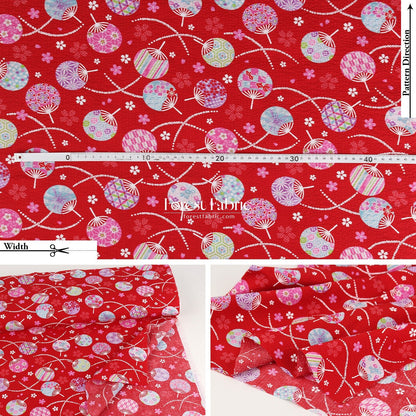 Seersucker cotton - Japanese Washi Style fabric 泡泡棉 - FO:REST Fabric 布恩堂Liberty fabrictana lawnjapanese fabricykk zipper