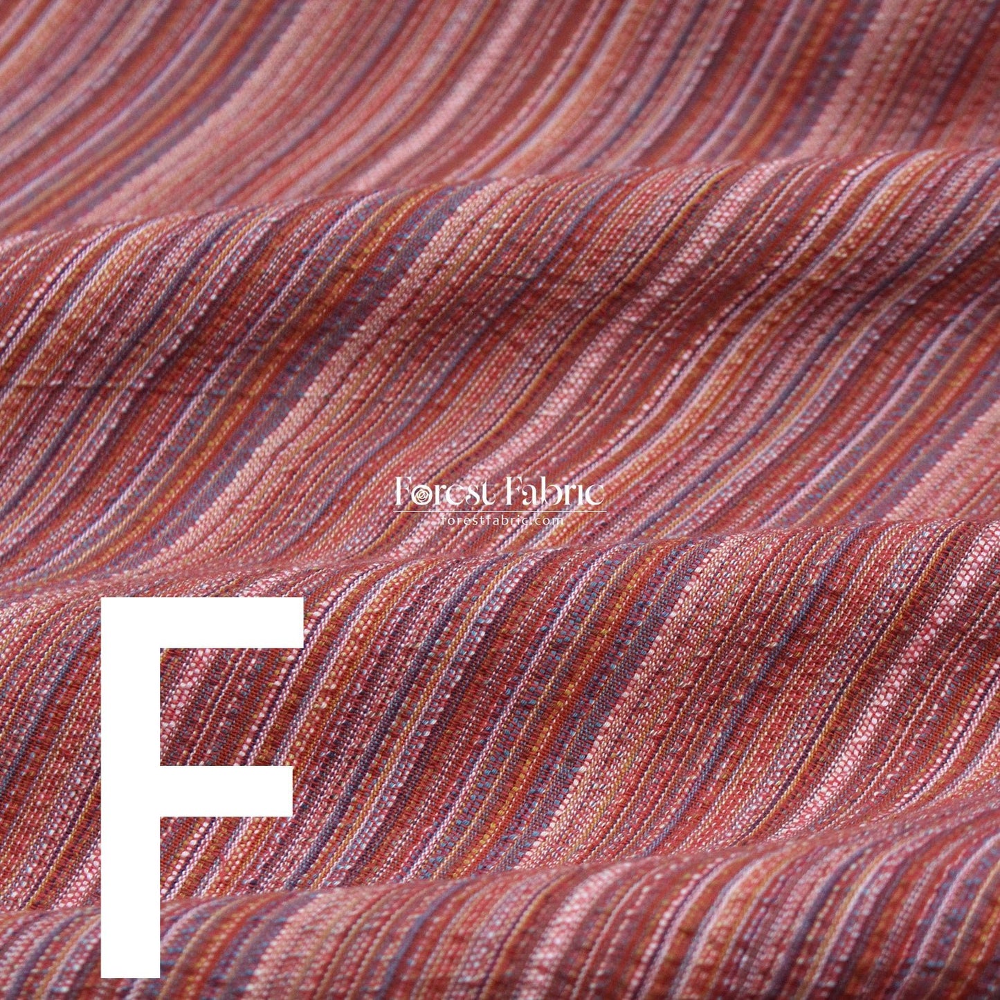Shijira - ori Yarn dyed cotton - strip fabric - FO:REST Fabric 布恩堂Liberty fabrictana lawnjapanese fabricykk zipper