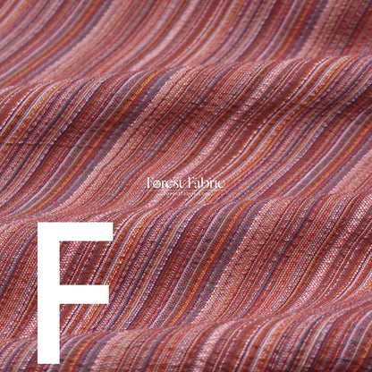 Shijira - ori Yarn dyed cotton - strip fabric - FO:REST Fabric 布恩堂Liberty fabrictana lawnjapanese fabricykk zipper