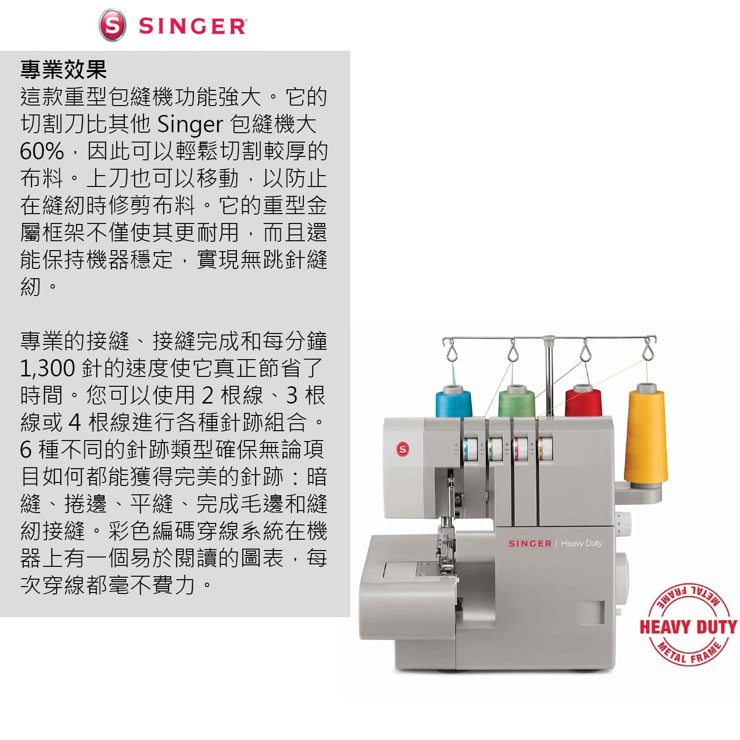 Singer - 14HD854 Heavy Duty Serger - FO:REST Fabric 布恩堂Liberty fabrictana lawnjapanese fabricykk zipper