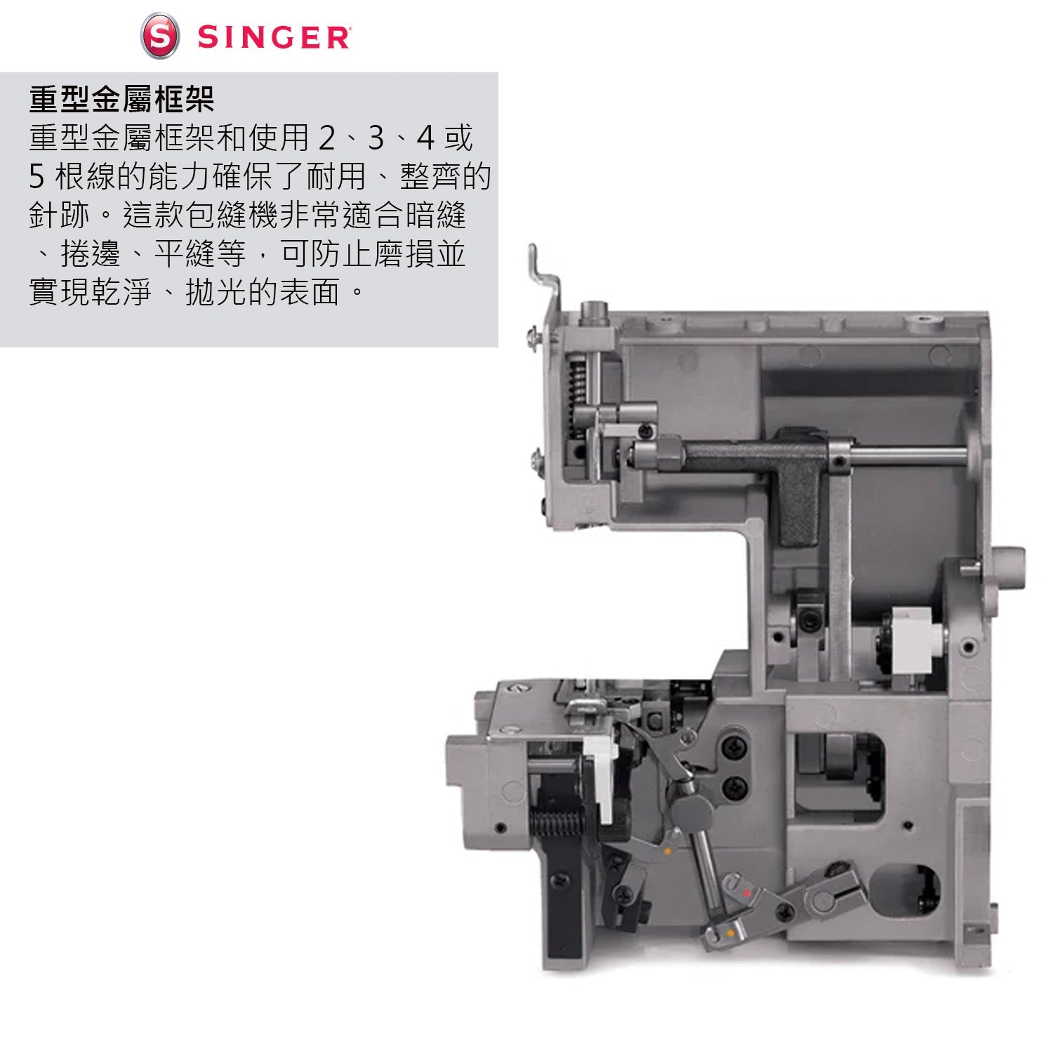 Singer - Professional™ 5 14T968DC Serger - FO:REST Fabric 布恩堂Liberty fabrictana lawnjapanese fabricykk zipper