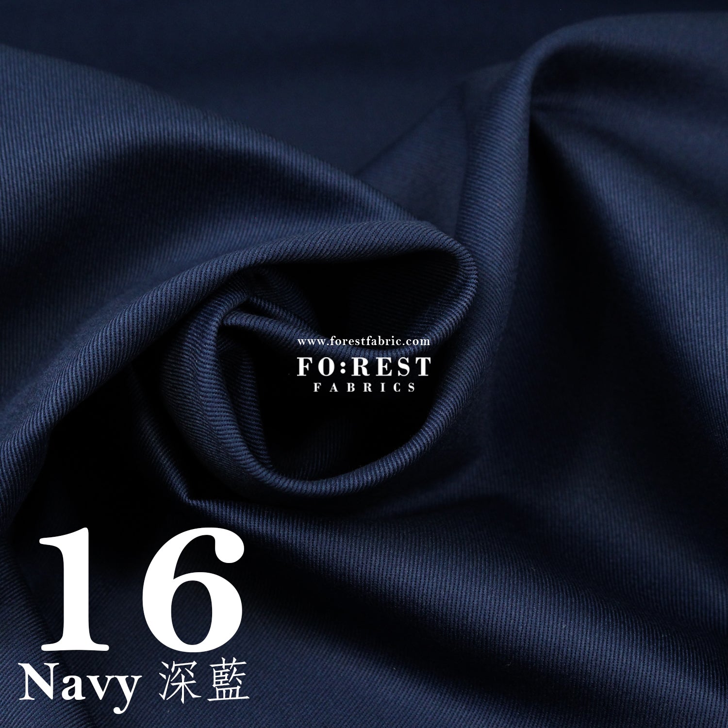 Twill cotton - Solid fabric 斜紋 - FO:REST Fabric 布恩堂Liberty fabrictana lawnjapanese fabricykk zipper