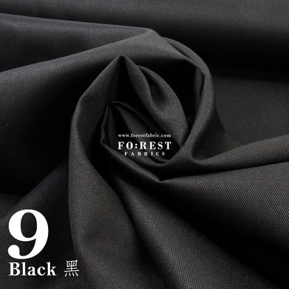 Twill cotton - Solid fabric 斜紋 - FO:REST Fabric 布恩堂Liberty fabrictana lawnjapanese fabricykk zipper