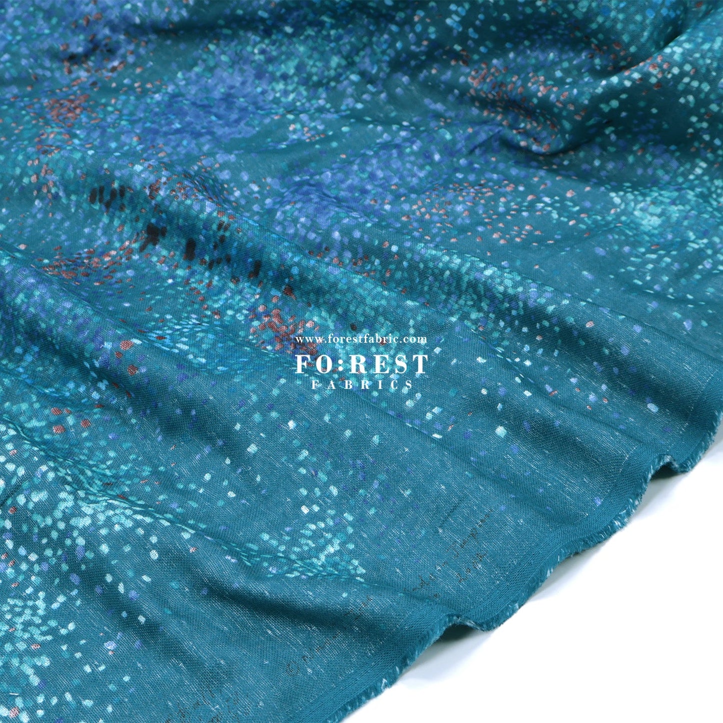 Wata double gauze - Water fall 蓬鬆二重紗 - FO:REST Fabric 布恩堂Liberty fabrictana lawnjapanese fabricykk zipper