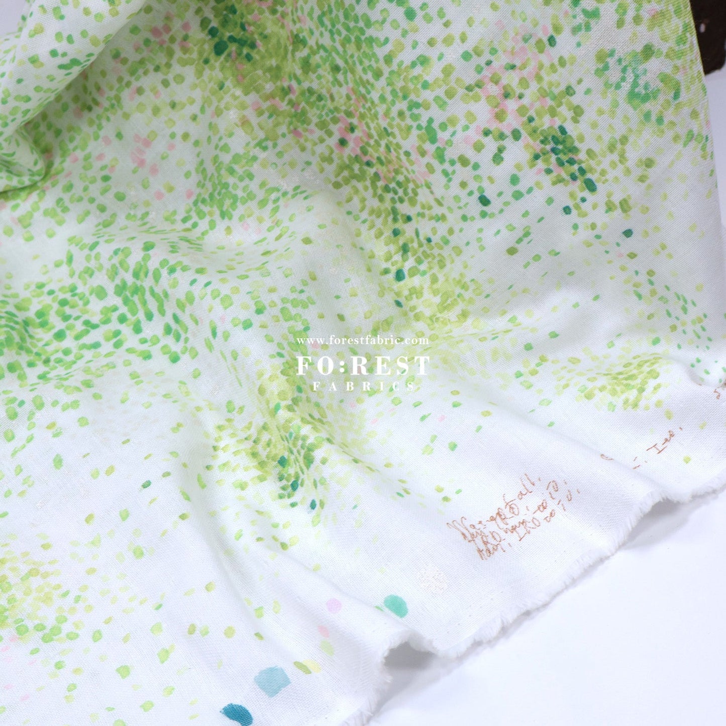 Wata double gauze - Water fall 蓬鬆二重紗 - FO:REST Fabric 布恩堂Liberty fabrictana lawnjapanese fabricykk zipper