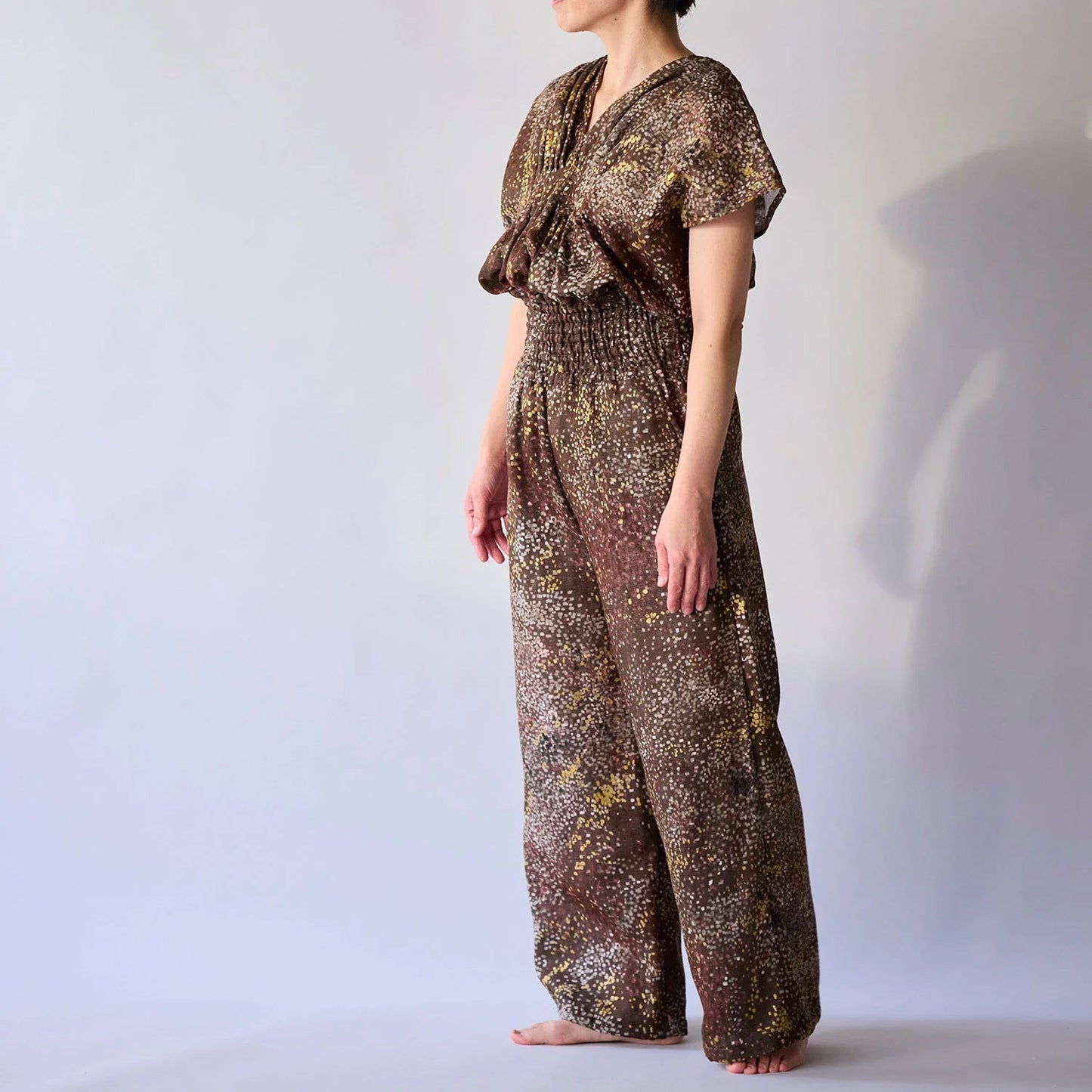 Wata double gauze - Water fall 蓬鬆二重紗 - FO:REST Fabric 布恩堂Liberty fabrictana lawnjapanese fabricykk zipper