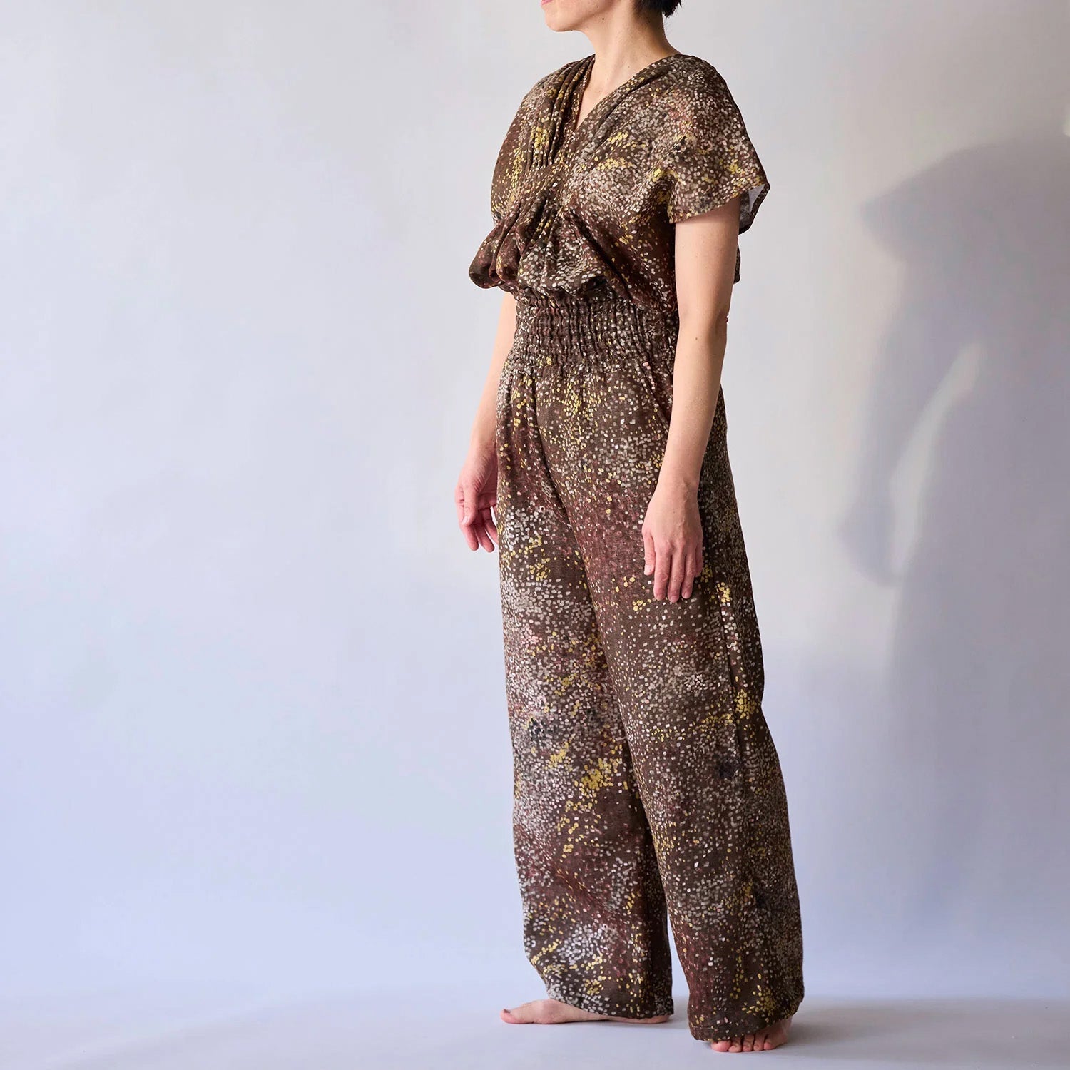 Wata double gauze - Water fall 蓬鬆二重紗 - FO:REST Fabric 布恩堂Liberty fabrictana lawnjapanese fabricykk zipper