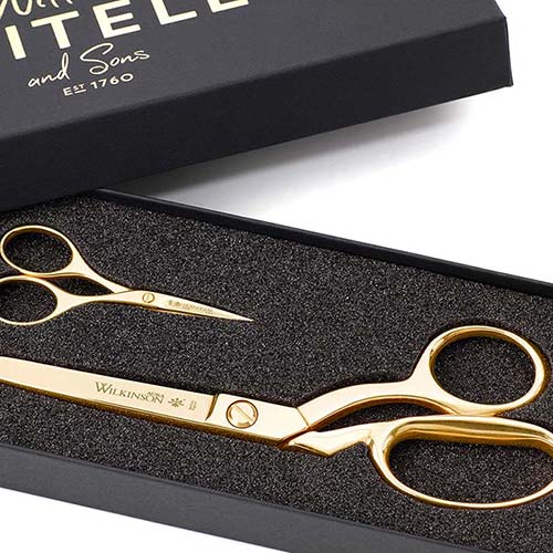 WILKINSON Gold Sewing Scissors Set剪刀套裝 - FO:REST Fabric 布恩堂Liberty fabrictana lawnjapanese fabricykk zipper