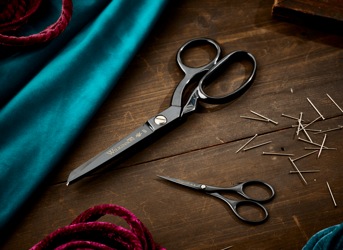 WILKINSON Noir Sewing Scissors Set剪刀套裝 - FO:REST Fabric 布恩堂Liberty fabrictana lawnjapanese fabricykk zipper