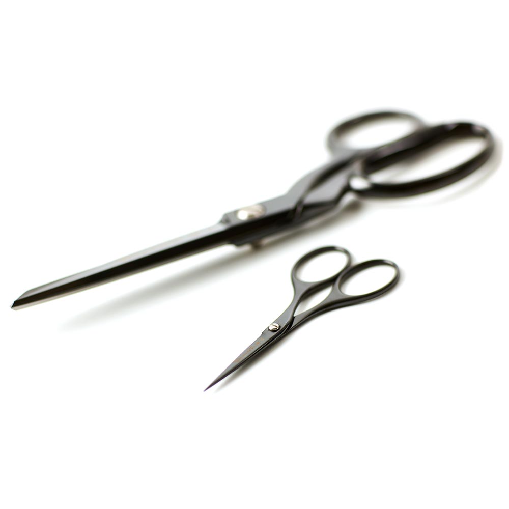 WILKINSON Noir Sewing Scissors Set剪刀套裝 - FO:REST Fabric 布恩堂Liberty fabrictana lawnjapanese fabricykk zipper