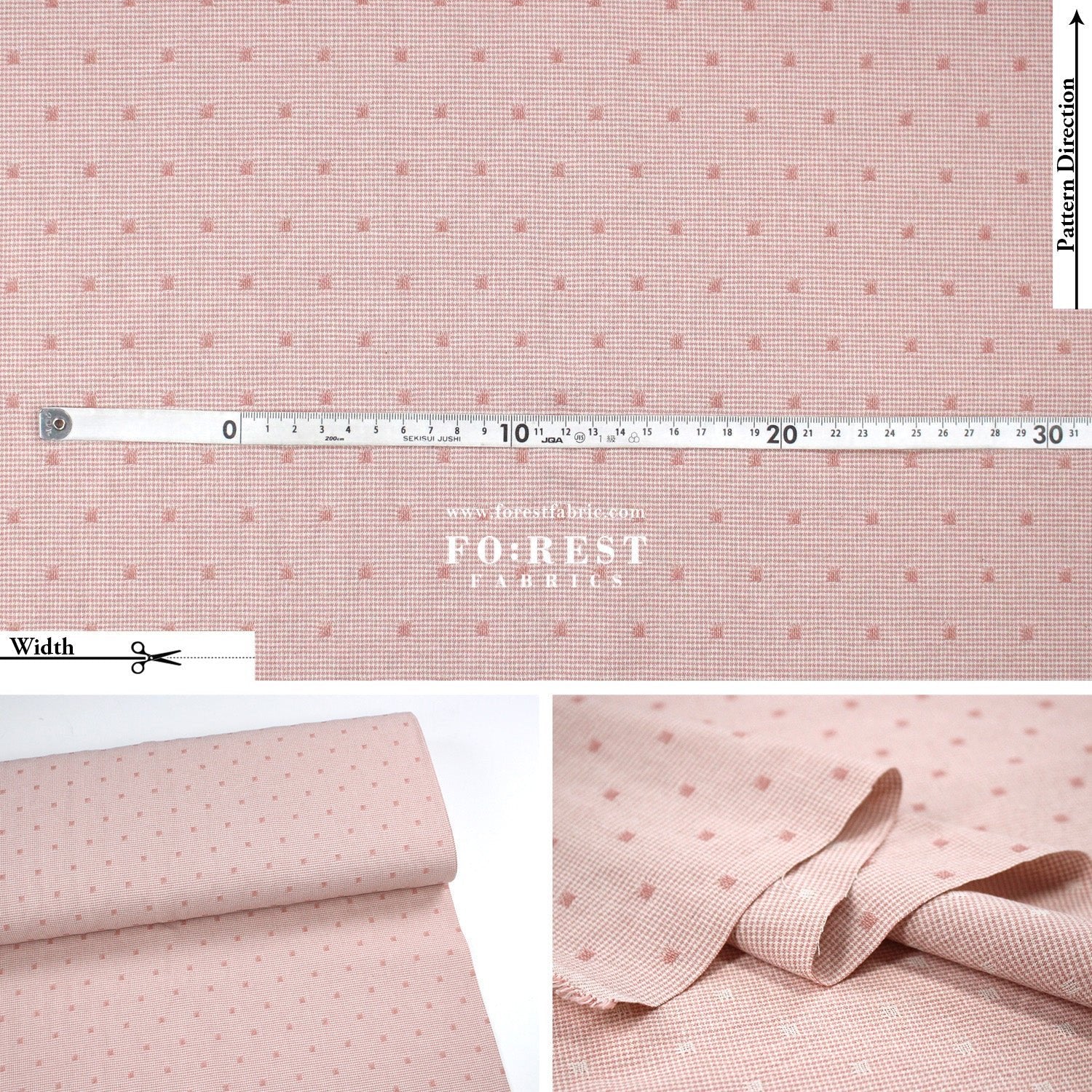 Yarn dyed cotton - Check2 fabric - FO:REST Fabric 布恩堂Liberty fabrictana lawnjapanese fabricykk zipper