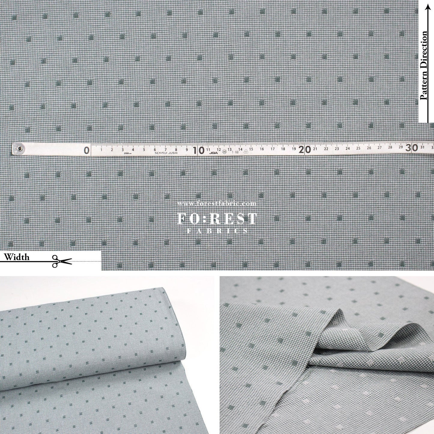 Yarn dyed cotton - Check2 fabric - FO:REST Fabric 布恩堂Liberty fabrictana lawnjapanese fabricykk zipper