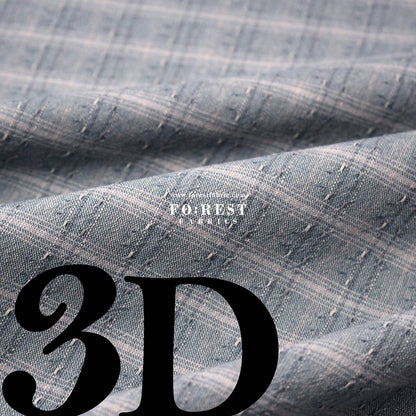 Yarn dyed cotton - Check3 fabric - FO:REST Fabric 布恩堂Liberty fabrictana lawnjapanese fabricykk zipper