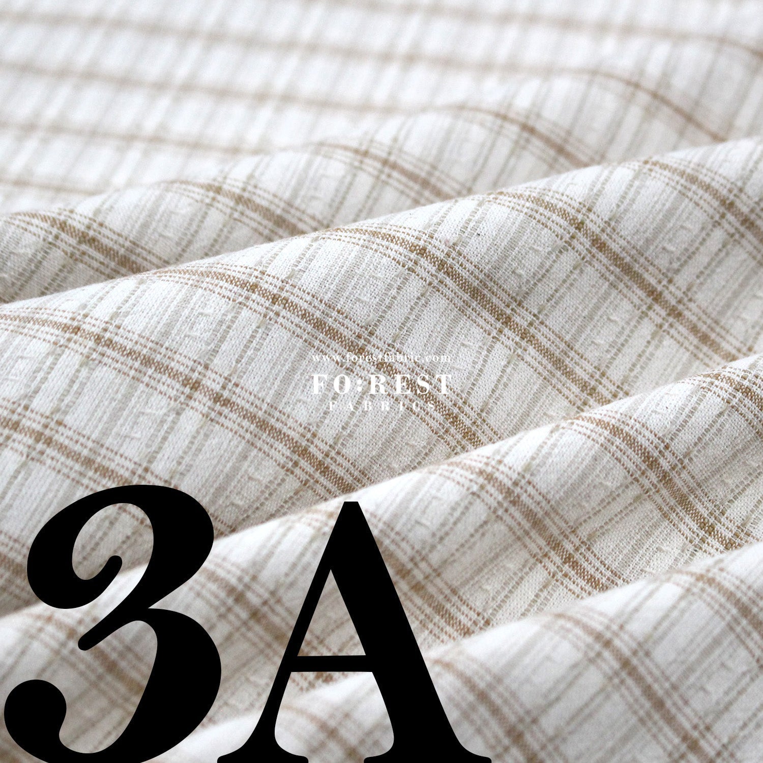 Yarn dyed cotton - Check3 fabric - FO:REST Fabric 布恩堂Liberty fabrictana lawnjapanese fabricykk zipper