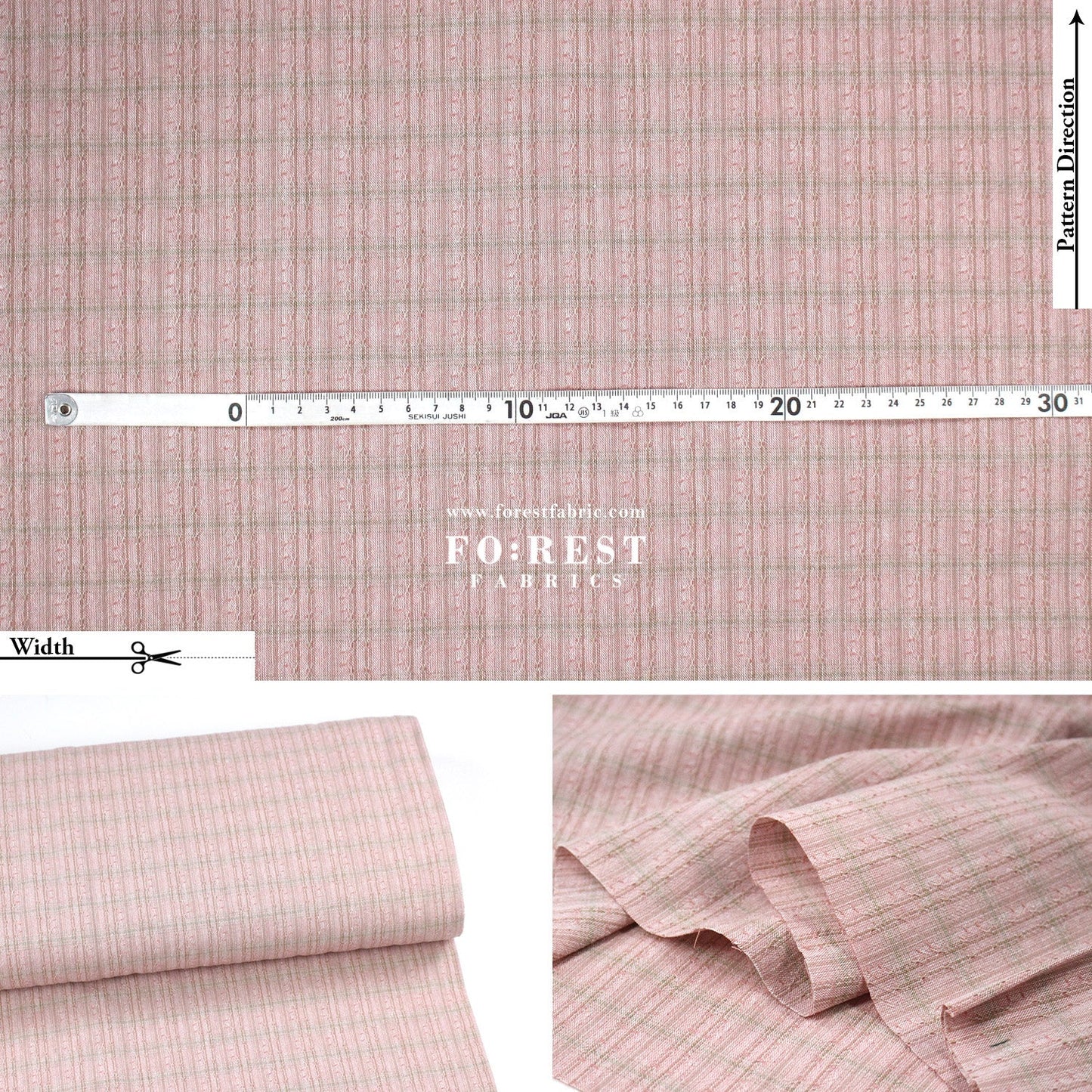 Yarn dyed cotton - Check3 fabric - FO:REST Fabric 布恩堂Liberty fabrictana lawnjapanese fabricykk zipper
