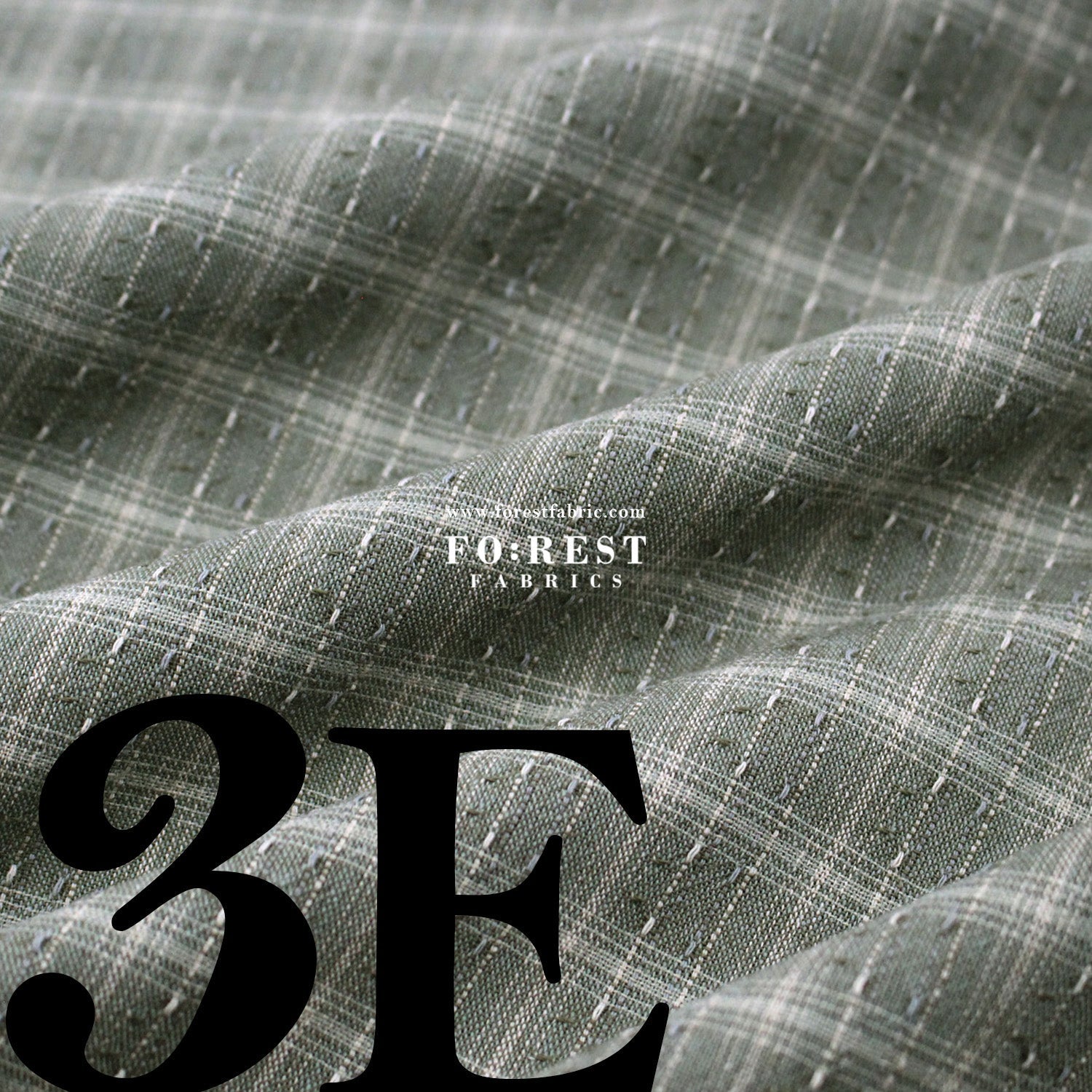 Yarn dyed cotton - Check3 fabric - FO:REST Fabric 布恩堂Liberty fabrictana lawnjapanese fabricykk zipper