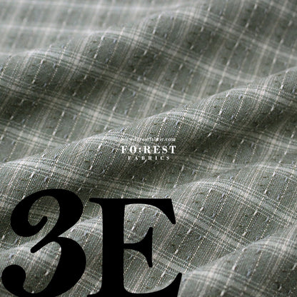 Yarn dyed cotton - Check3 fabric - FO:REST Fabric 布恩堂Liberty fabrictana lawnjapanese fabricykk zipper