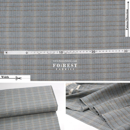 Yarn dyed cotton - Check4 fabric - FO:REST Fabric 布恩堂Liberty fabrictana lawnjapanese fabricykk zipper