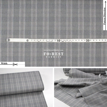 Yarn dyed cotton - Check5 fabric - FO:REST Fabric 布恩堂Liberty fabrictana lawnjapanese fabricykk zipper