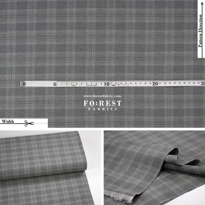 Yarn dyed cotton - Check5 fabric - FO:REST Fabric 布恩堂Liberty fabrictana lawnjapanese fabricykk zipper