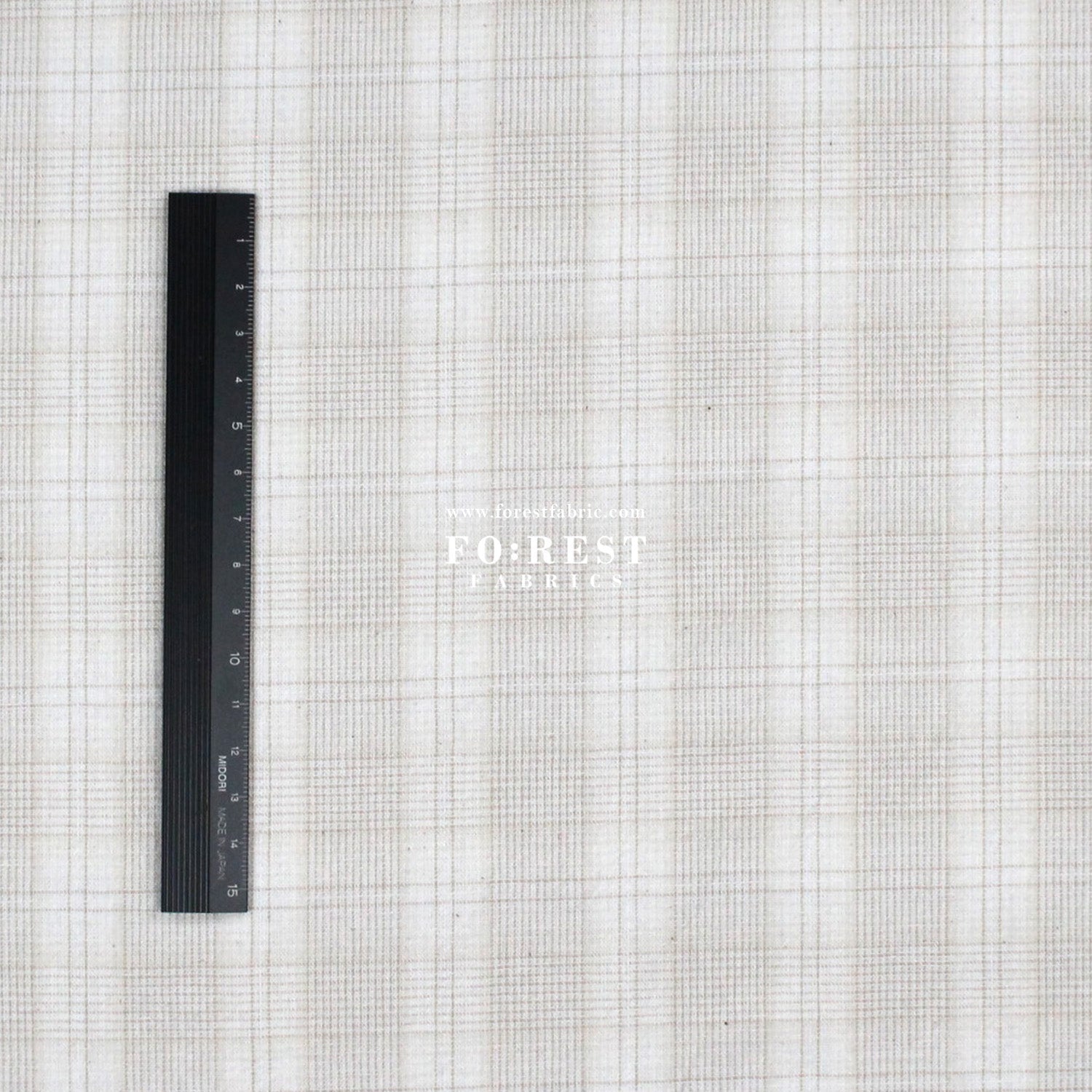 Yarn dyed cotton - Check5 fabric - FO:REST Fabric 布恩堂Liberty fabrictana lawnjapanese fabricykk zipper