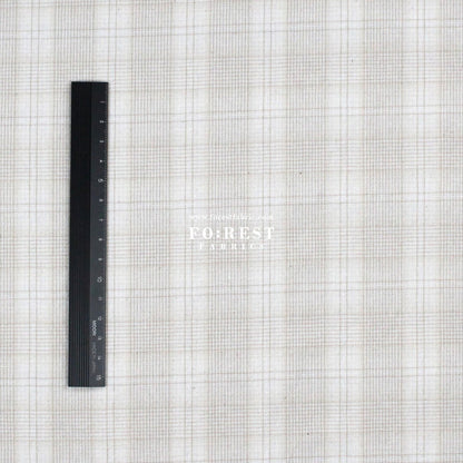 Yarn dyed cotton - Check5 fabric - FO:REST Fabric 布恩堂Liberty fabrictana lawnjapanese fabricykk zipper