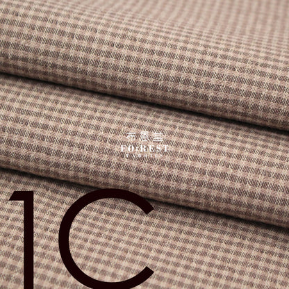 Yarn dyed cotton - Grid 1 fabric Yarn dyed cotton