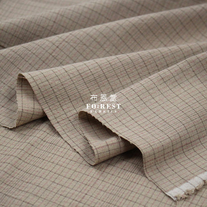Yarn dyed cotton - Grid 2 fabric Yarn dyed cotton
