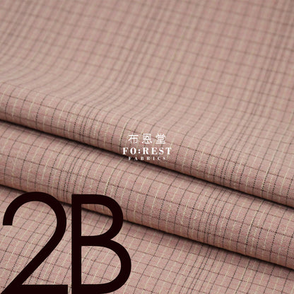 Yarn dyed cotton - Grid 2 fabric Yarn dyed cotton