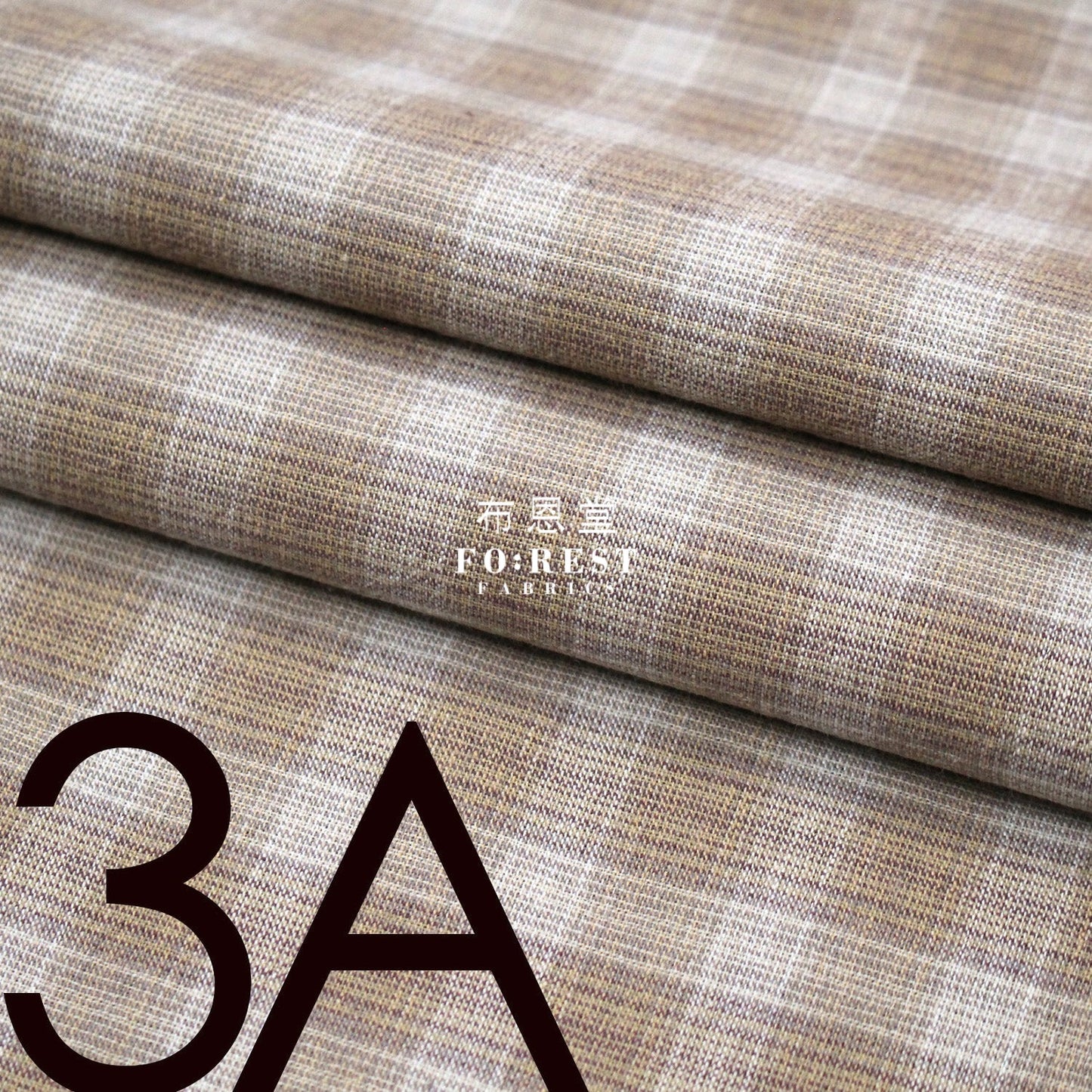 Yarn dyed cotton - Grid 3 fabric - FO:REST Fabric 布恩堂Liberty fabrictana lawnjapanese fabricykk zipper